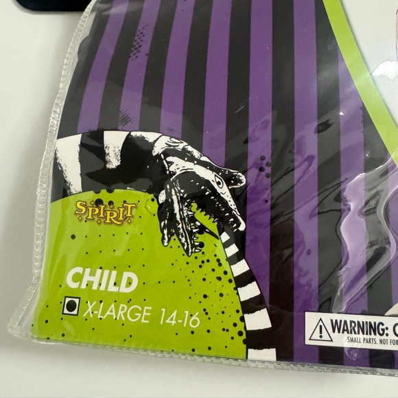 Spirit Beetlejuice Kids Costume - Black and White - Picture 2 of 16